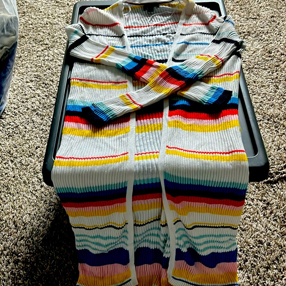 Vintage long below knee length sweater